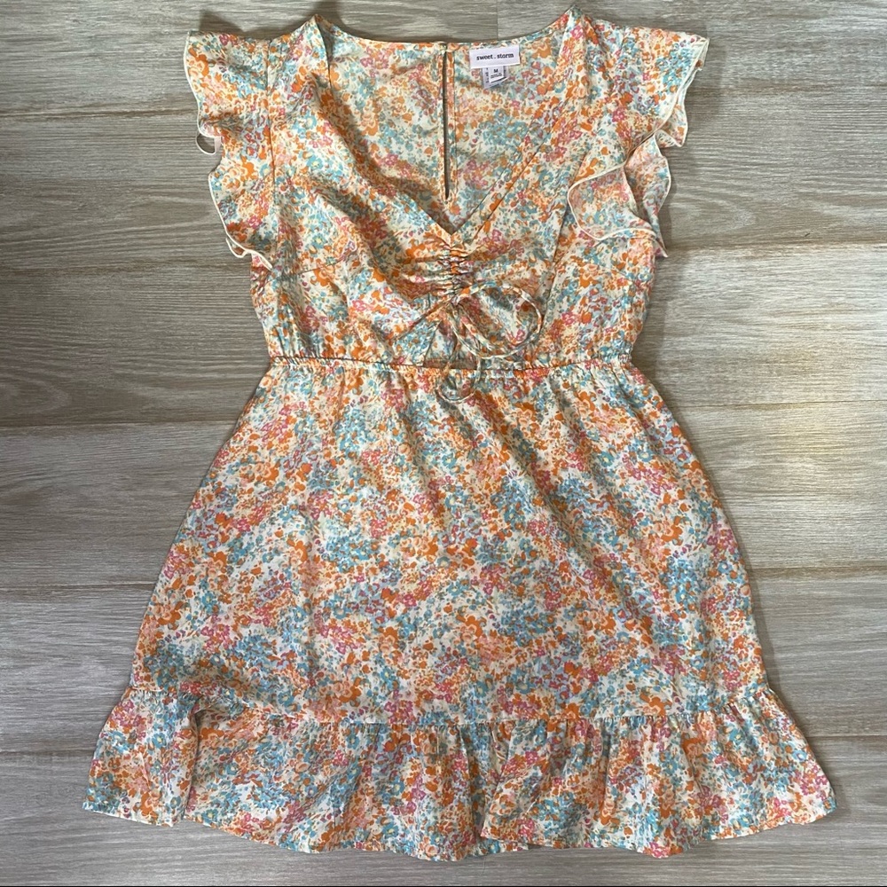 NWOT Sweet Storm Floral Dress